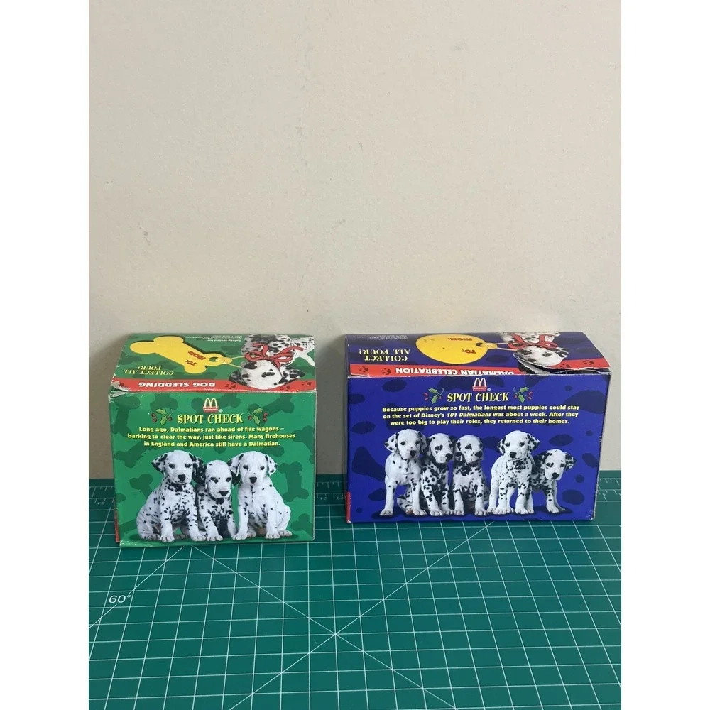 Vintage McDonald's 101 Dalmatians Ornament Lot  Of 2 New In‎ Box